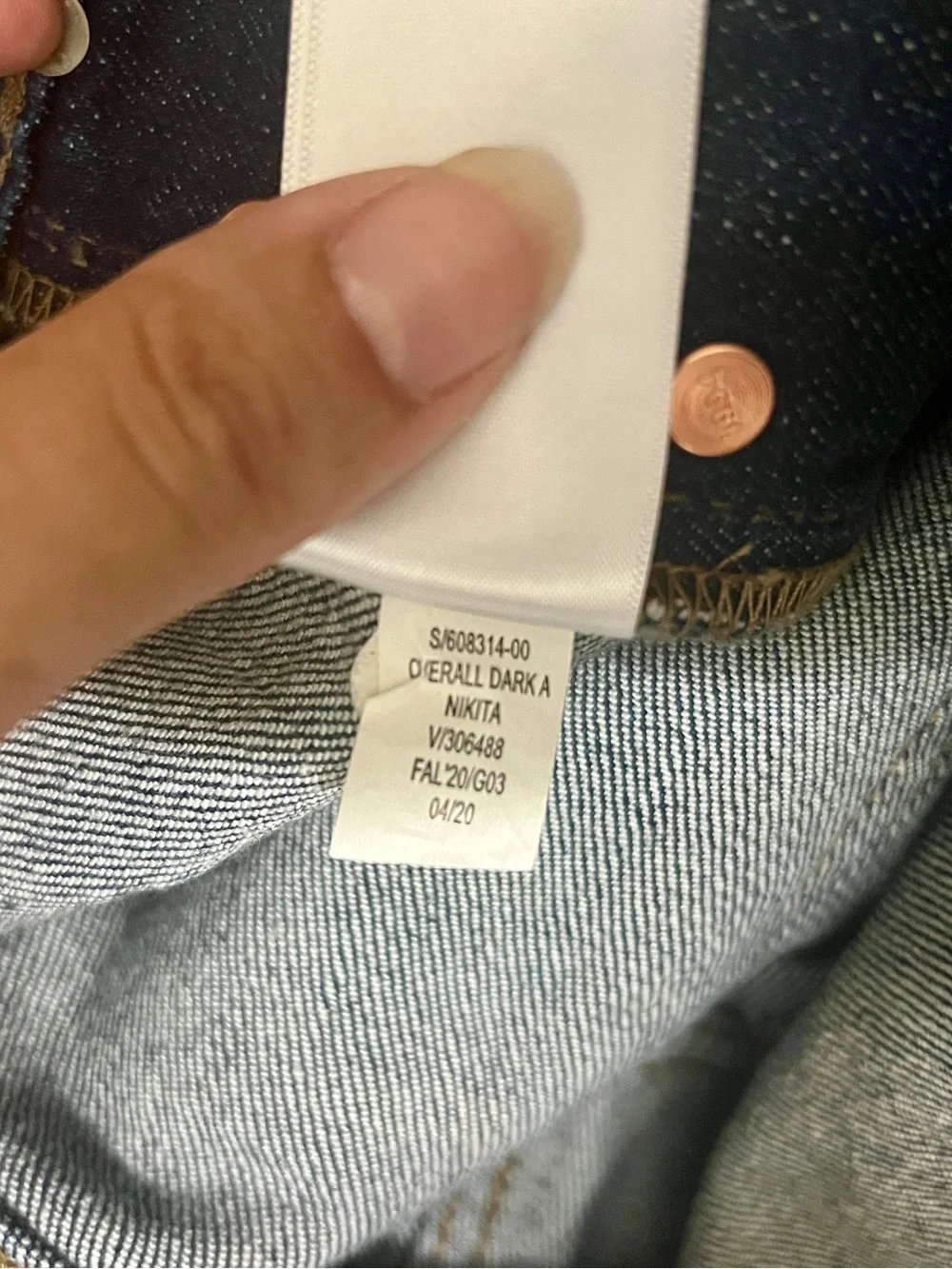 Old Navy Women's Petite 8P Casual Denim Overall Jumpsuit Solid Streetwear Bibs